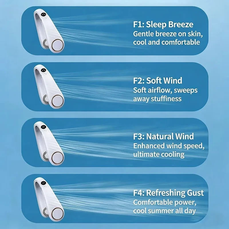 Mini Bladeless Neck Fan